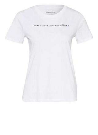 Marc O'Polo T-Shirts Damen, Weiß