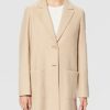 Marc O'Polo Wollmantel Damen, Beige