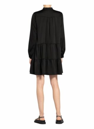 Marella Affix Samtkleid Damen, Schwarz