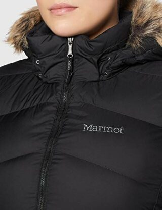 Marmot Montreal Daunenmantel Damen, Schwarz