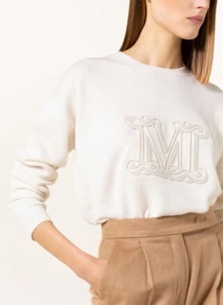 Max Mara Giostra Pullover Damen, Weiß
