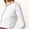 Max Mara Osteo Pullover Damen, Weiß