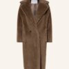 Max Mara Tedgirl Teddyfell-Mantel Damen, Beige