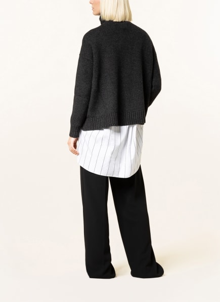 Max Mara Trau Rollkragenpullover Damen, Grau Max Mara Trau Rollkragenpullover Damen, Grau
