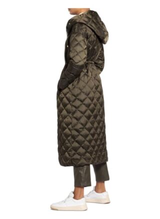 Max Mara Trepar Daunenmantel Damen, Grün