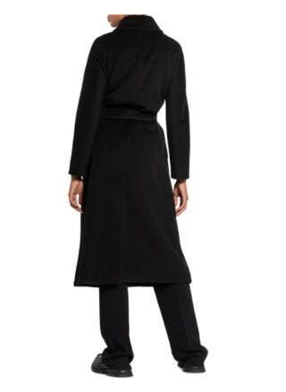 Maxmara Studio Cielo Wollmantel Damen, Schwarz