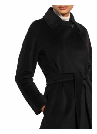 Maxmara Studio Cielo Wollmantel Damen, Schwarz
