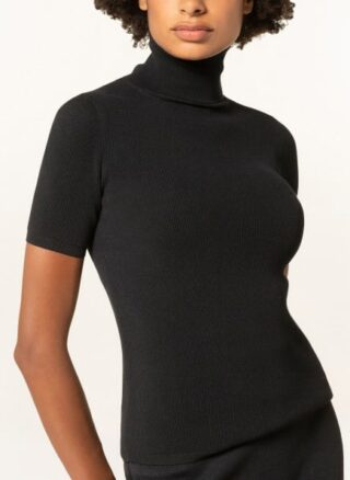 Maxmara Studio Panda Rollkragenshirt Damen, Schwarz