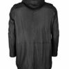 Maze 42020114 Ledermantel Damen, Schwarz