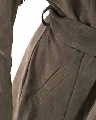 Maze Carpina Ledermantel Damen, Braun