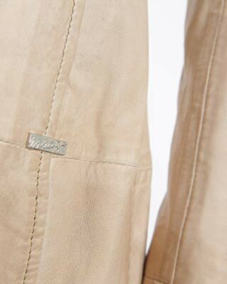 Maze Culima Ledermantel Damen, Beige