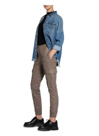 Maze Lederhose Damen, Braun