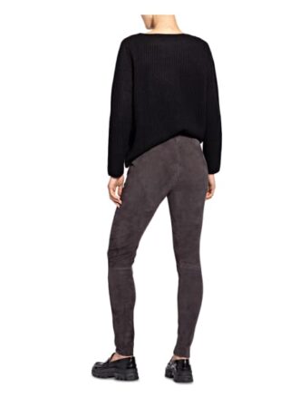 Maze Lederhose Damen, Grau