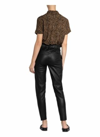 Maze Lederhose Damen, Schwarz