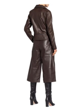 Maze Lederjacke Damen, Braun