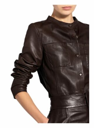 Maze Lederjacke Damen, Braun