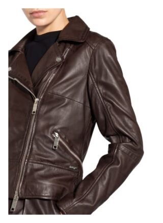 Maze Lederjacke Damen, Braun