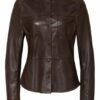 Maze Lederjacke Damen, Braun