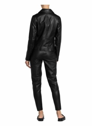 Maze Lederjacke Damen, Schwarz
