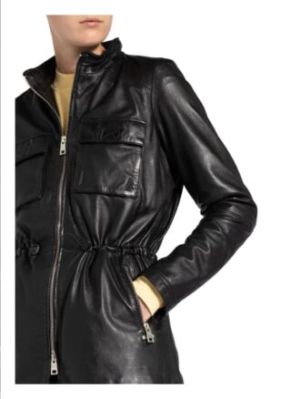 Maze Lederjacke Damen, Schwarz