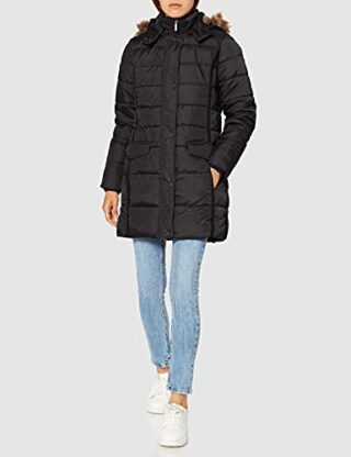 Mexx Daunenmantel Damen, Schwarz