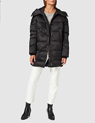 Mexx Steppmantel Damen, Schwarz
