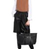 Michael Kors Beck Shopper Damen, Schwarz