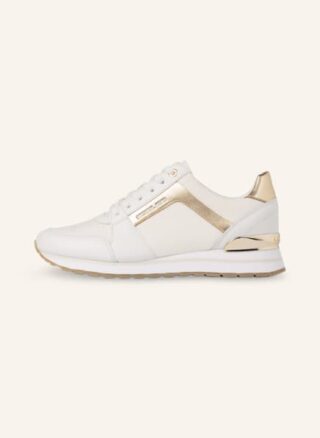 Michael Kors Billie Plateau-Sneaker Damen, Weiß