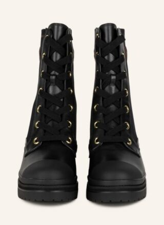 Michael Kors Brea Schnürboots Damen, Schwarz