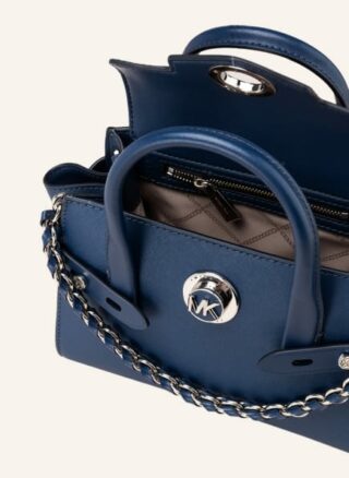 Michael Kors Carmen Extra Small Handtasche Damen, Blau