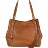 Michael Kors Carrie Handtasche Damen, Braun