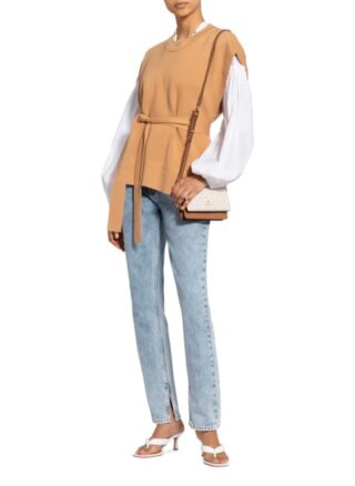 Michael Kors Charm Geldbörse Damen, Beige