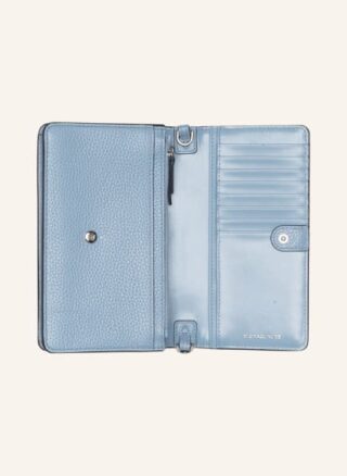Michael Kors Charm Geldbörse Damen, Blau