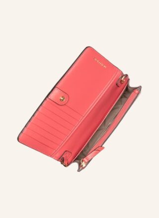 Michael Kors Charm Geldbörse Damen, Rot