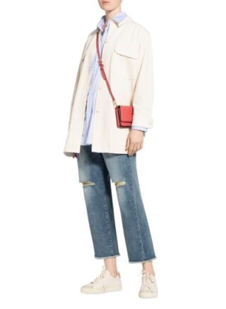 Michael Kors Charm Geldbörse Damen, Rot