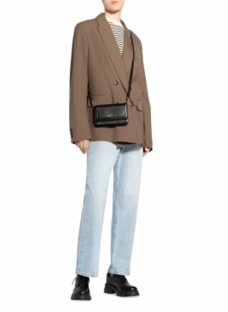 Michael Kors Charm Geldbörse Damen, Schwarz