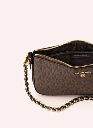Michael Kors Charm Umhängetasche Damen, Braun