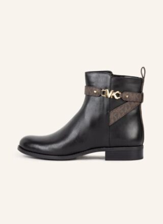Michael Kors Farrah Stiefeletten Damen, Schwarz