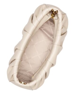 Michael Kors Hannah Clutch Damen, Weiß