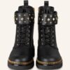 Michael Kors Haskel Plateau-Schnürboots Damen, Schwarz