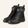 Michael Kors Haskel Plateau-Schnürboots Damen, Schwarz