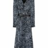 Michael Kors Hemdblusenkleid Damen, Blau