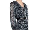 Michael Kors Hemdblusenkleid Damen, Blau