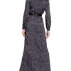 Michael Kors Hippie Maxikleid Damen, Lila