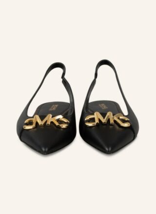 Michael Kors Izzy Ballerinas Damen, Schwarz