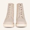 Michael Kors Jax Schnürboots Damen, Beige