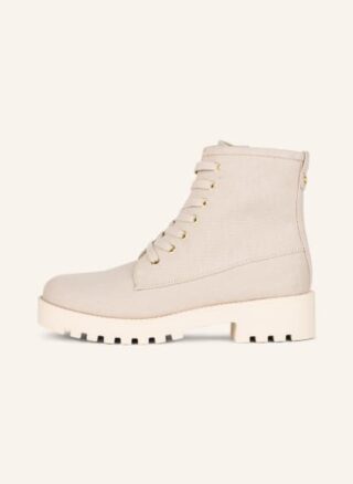 Michael Kors Jax Schnürboots Damen, Beige