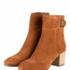 Michael Kors Kenya Stiefeletten Damen, Braun