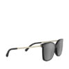 Michael Kors Mk-2079u Zermatt Sonnenbrille Damen, Schwarz