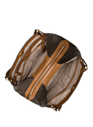 Michael Kors Raven Schultertasche Damen, Braun